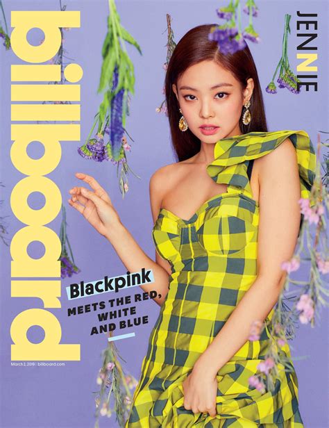 BLACKPINK BILLBOARD Magazine Jennie Cover