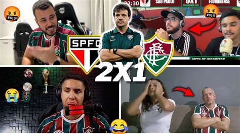 Rea Es Dos Tricolores Revoltados E Choro Ao Vivo S O Paulo X