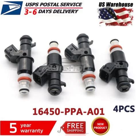 X New Fuel Injectors Ppa A For Honda Civic Crv Cr V