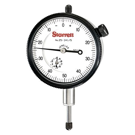 Starrett 25 341 5J 25 Series 0 To 0 5 SAE Dial Indicator TOOLSiD