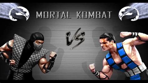 Sub Zero And Smoke Vs Akuma Shinnok Shao Kahn And Onaga Bonus