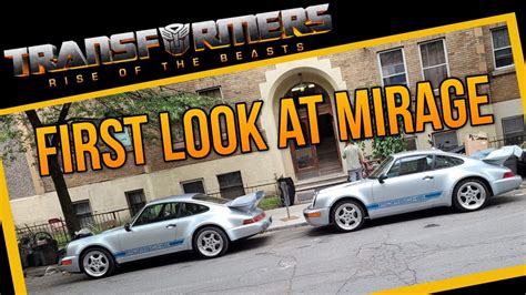 First Look At Mirage In Transformers 7 Rise Of The Beasts YouTube