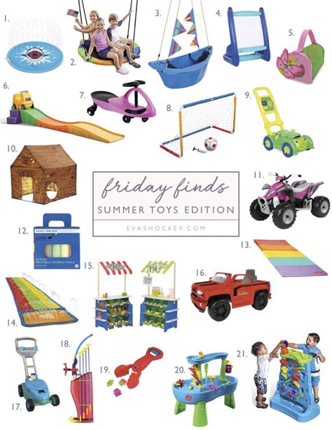 Friday Finds- Summer Toys Edition copy | Eva Shockey