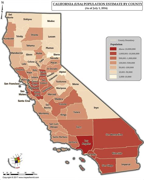 Population Of California 2024 By County 2023 Jolyn Madonna