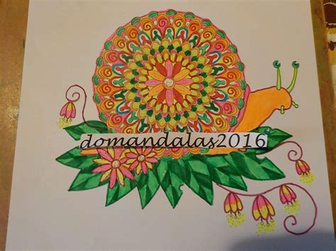 Escargot Mandala Mandalas Coloriages Difficiles Pour Adultes