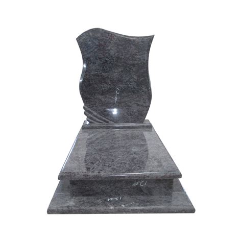 Bahama Blue Granite Tombstone Small Set Monument China Professional