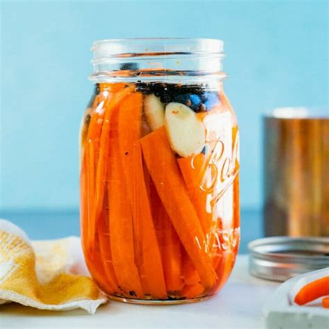 Easy Pickled Carrots Recipe Canning | Deporecipe.co