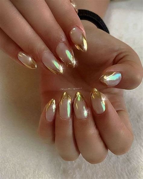 Pin By Nilde Sousa On Unhas Delicadas Chrome Nails Designs Gel Nails