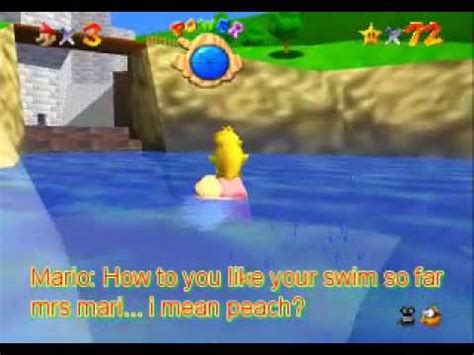 Super Mario 64 Bloopers Part 4 Naked Mario Peach Forever YouTube