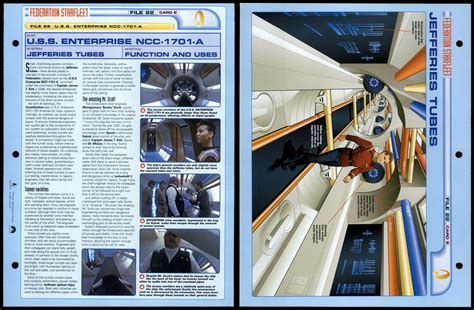 Jefferies Tubes Uss Enterprise Ncc A Star Trek Fact File Page