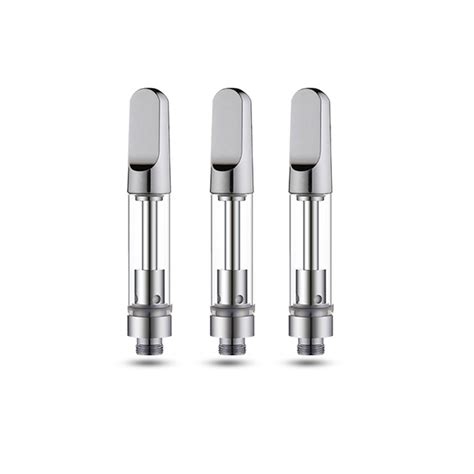 Rw C14 Silver Tips Ceramic Coil 510 Thread Vape Tank Atomizer Disposable Vape Pen Cartridge