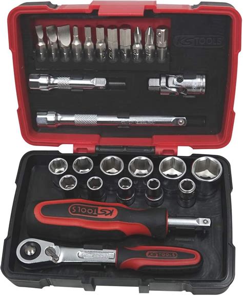 KS Tools 922 0626 922 0626 Ultimate Socket And Accessories Set 1 4 Inch