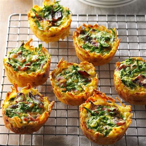 Hash Brown Quiche Cups Recipe How To Make It