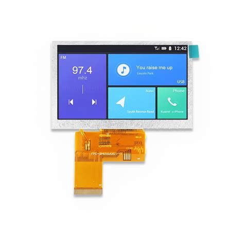 4 3 Inch Ips Lcd Display Maxen Tft Lcd Display Manufacturer Lcd Panel Factory Touch Screen