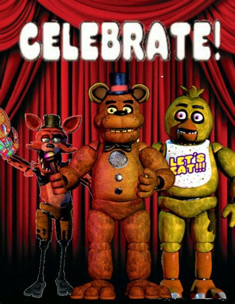 Five Nights At Jermos 【celebrate Poster】 Five Nights At Freddys Amino