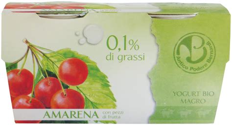 Yogurt Magro Allamarena Antico Podere Bernardi Agricoltura Biologica