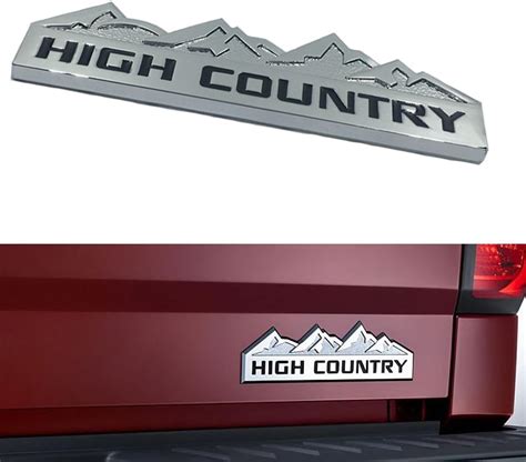 Amazon Upauto X High Country Emblem Badge D Self Adhesive Logo