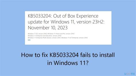 How To Fix Kb Fails To Install In Windows