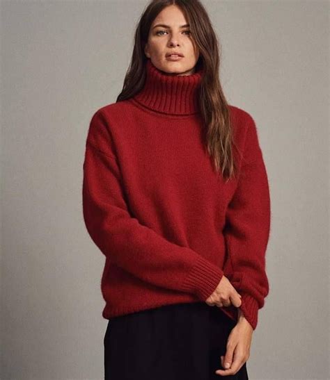 Fan Of Chunky Turtlenecks Cheveux Tres Long Col Roulé Cheveux