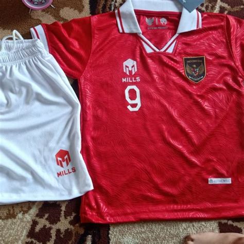 Jual Jersey Timnas Anak 2023 Baju Bola Timnas Indonesia Di Seller