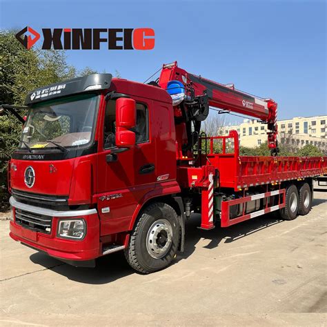 Ton Truck Mounted Crane Telescopic Boom Crane Premium Crane Factory