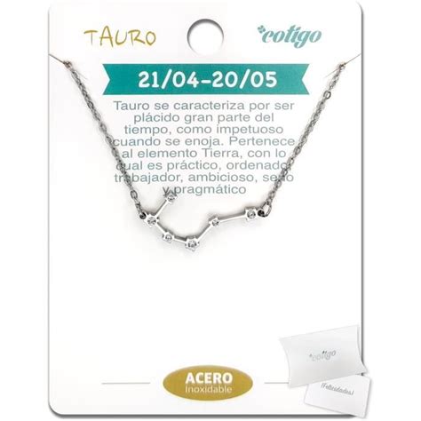 Collier Signe Zodiaque Acier Inoxydable Collier Constellations Avec