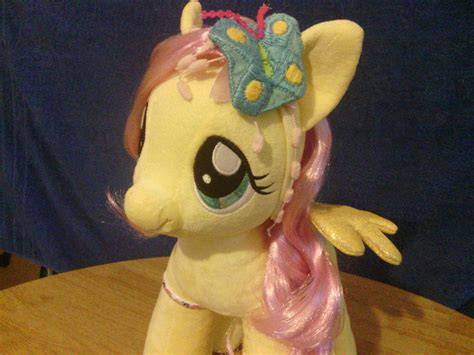 Fluttershy Plush Toy With Headband By Mezame9 On Deviantart