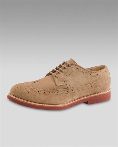 Walk Over Dirty Buck Suede Wing Tip In Brown For Men Tan Lyst