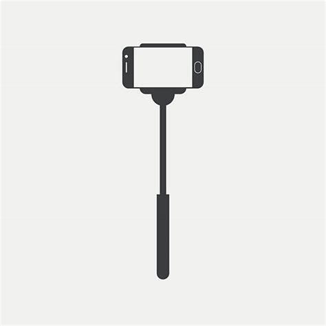 Royalty Free Selfie Stick Clip Art Vector Images And Illustrations Istock