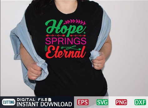 Hope Springs Eternal Svg Design Illustration Par Design House