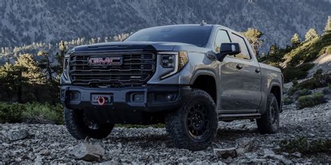 The New 2023 Sierra At4x And At4x Aev Edition Gmc Canada