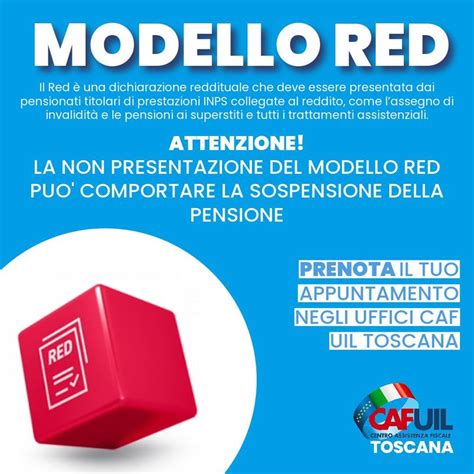 Sito Ufficiale Della UIL Regionale Toscana Arriva Il Modello RED