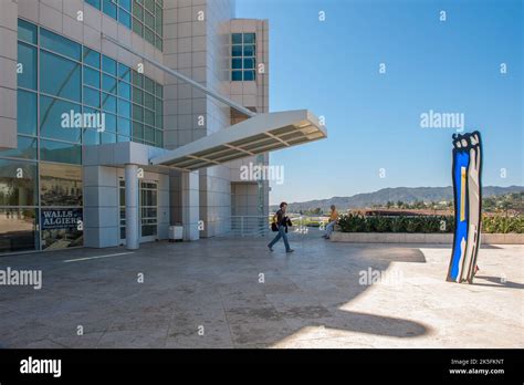 The Getty Center Located In Brentwood Overlooking Los Angeles Is Famous