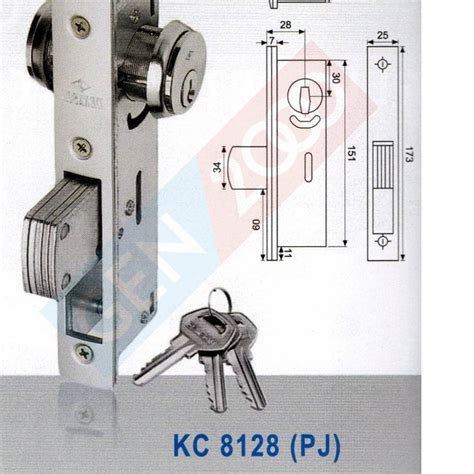 Jual Menarik Aluminium Door Lock Kc Dekkson Kunci Pintu Swing