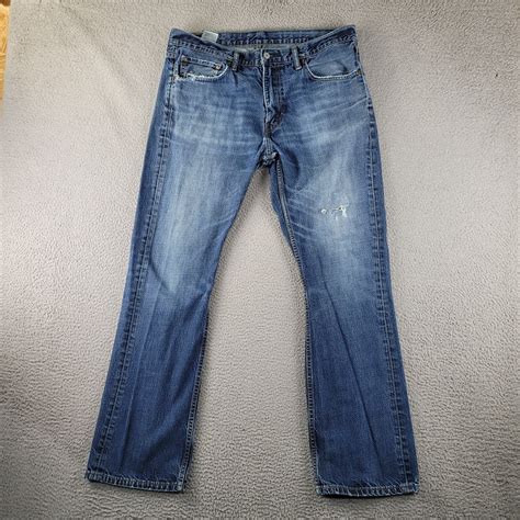 Mens 36x32 Blue Levis 527 Jeans