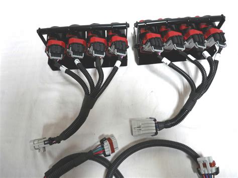 Coil Pack Relocation Kit For Ls1 Ls6 Lsx With Extension Harness And Coils Black Ebay