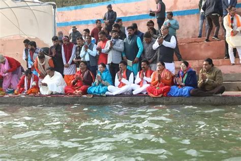 For The First Time The State In Charge Came To Narmadapuram The City