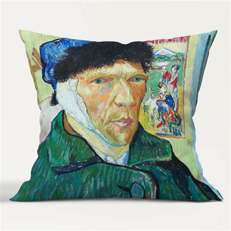 Self Portrait With Bandaged Ear By Vincent Van Gogh Mur Gallery