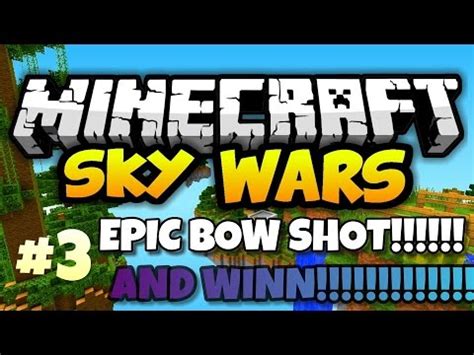 Minecraft Skywars Epic Bow Shot Youtube