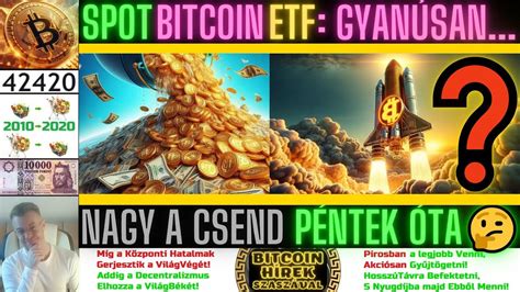 Bitcoin H Rek Spot Bitcoin Etf Gyan San Nagy A Csend P Ntek