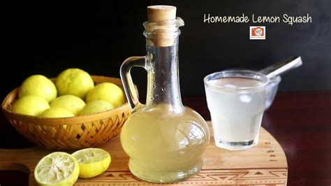 Lemon Squash Recipe Lemonade Syrup Recipe Youtube