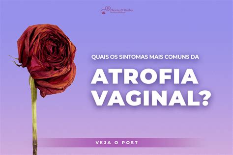 Sintomas Mais Comuns Da Atrofia Vaginal Dra Maria Emilia