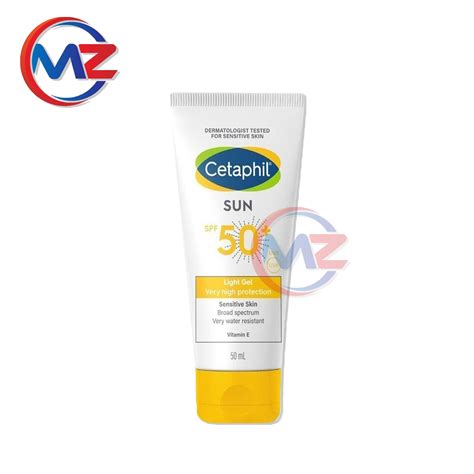 Cetaphil Cetaphil Sun Spf 50 Light Gel 100ml Sunblock Spf 50 Very