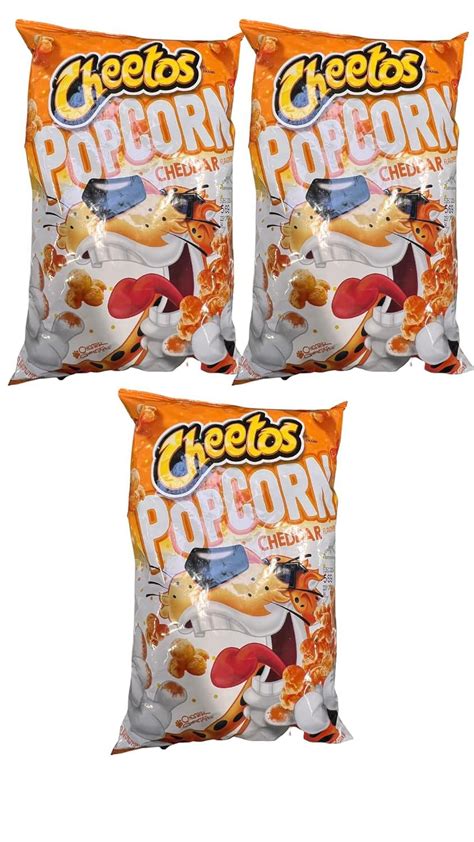 Cheetos Cheddar Popcorn 7 Oz Pack Of 3