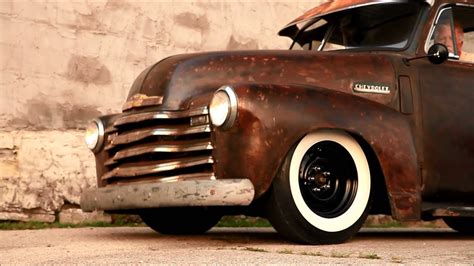 1950 Chevrolet Pickup Patina Shop Truck Air Bagged Air Ride And For