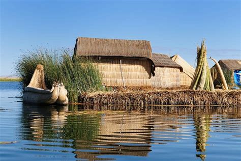 The Uros Floating Islands In Lake Titicaca Peru Are Uniquely Man Made