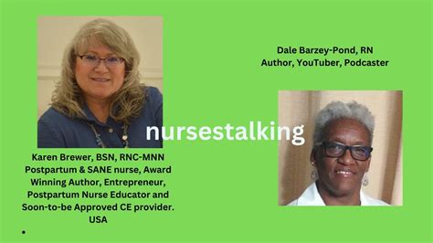 Karen Brewer Bsn Rnc Mnn Postpartum And Sane Nurse Author