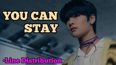 Stray Kids You Can Stay Line Distribution Youtube