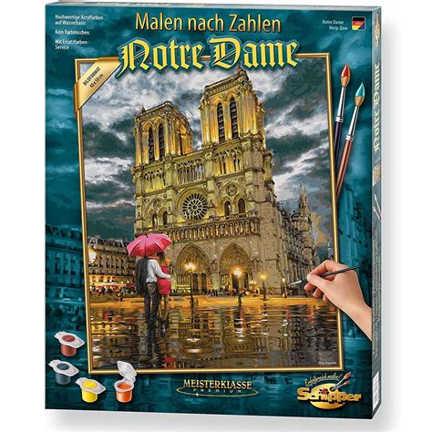 Schipper The Cathedral Notre Dame De Paris Premium Paint By Numbers