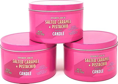 Amazon Trader Joe S Salted Caramel Pistachio Scented Candle G